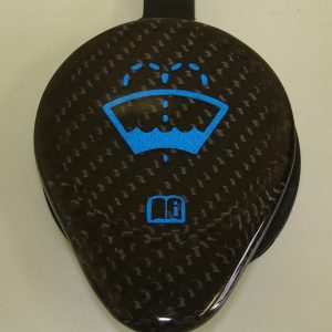 C6 05-13 Lamination Black Carbon or Silver Carbon Windshield Tank Cap (Core Exchange)