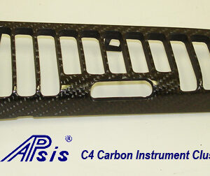 C4 94-96 Lamination Burlwood, Black Carbon or Silver Carbon Instrument Cluster Right Air Vent (Center Air Vent) (Core Exchange)