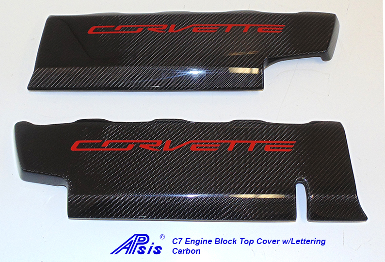 C7 14-UP Lamination Black Carbon Auto SK Top Cap Only ($128.00 + Refundable  Core Charge $50.00) (High Gloss or Matte Finish)