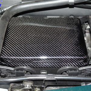 C7 14-UP Lamination Black Carbon Fuse Box Cover (Overlay)  (High Gloss or Matte Finish) $428.00
