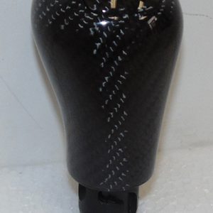 C7 14-UP Lamination Black Carbon Stick SK Whole Knob (Laminate Over Top Cap as one pc)