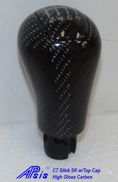 C7 14-UP Lamination Black Carbon Stick SK Whole Knob ($388.00 + Refundable Core Charge $125.00) (High Gloss or Matte Finish)