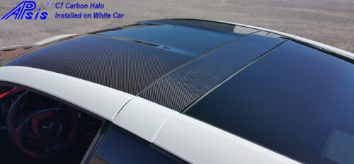 C7 14-UP Lamination Black Carbon Halo (Starting from $698.00 + Refundable Core Charge $300.00) (High Gloss or Matte Finish)