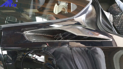 C7 Z06 15-UP Lamination Black Carbon Rear Side Air Vent Upper, (Core Exchange)  (Starting from $448.00 + Refundable Core Charge $150.00)
