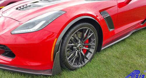 C7 Z06 15-UP Intergrated Front Spat/Splash Guard with or without Side Skirt, Matte Black (Carbon Flash, High Gloss Carbon or Matte Finish Carbon) Starting from $298.00