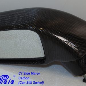 C7 14-UP Lamination Black Carbon Side Mirror (Core Exchange)