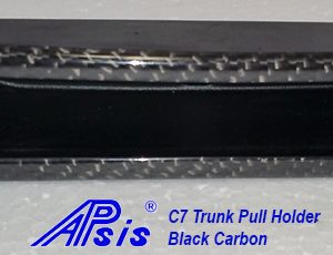 C7 14-UP Lamination Black Carbon Trunk Pull Handle (Core Exchange)