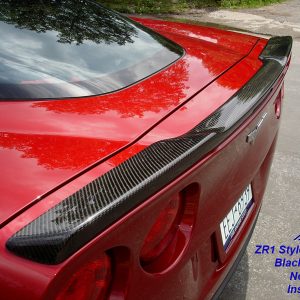 C6 05-13, Matte Black, Black Carbon or Silver Carbon ZR1 Style Spoiler Fit for all models