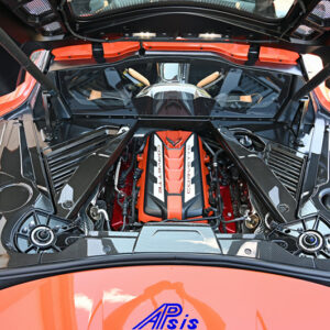 C8 20-UP, Engine Appearance Package, 2 Pcs/set, in Carbon Flash or High Gloss Carbon