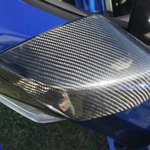 C8 20-UP, Side Mirror Cover, 2 pcs/set, High Gloss Carbon (Overlay)